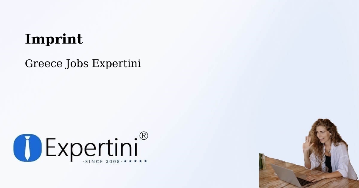 Imprint – Rododáfni - Greece Jobs Expertini
